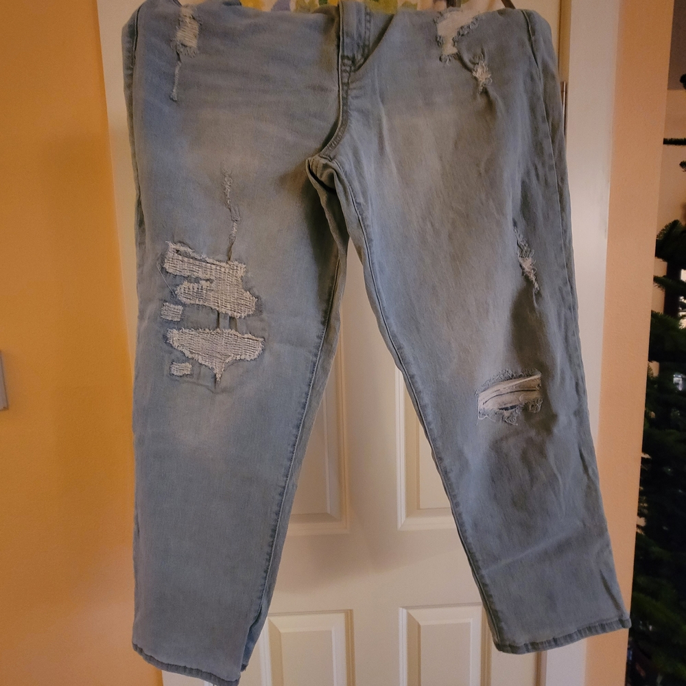 Terra & Sky Light Blue Boyfriend Jeans